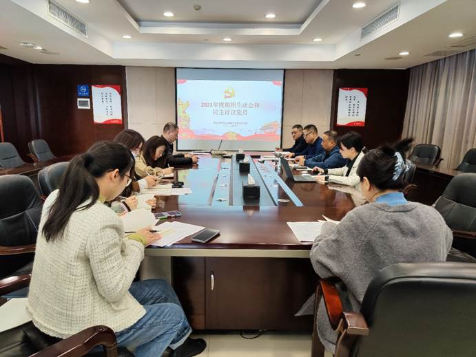 發(fā)展養(yǎng)老與湘發(fā)健康聯合黨支部召開組織生活會并開展民主評議黨員活動